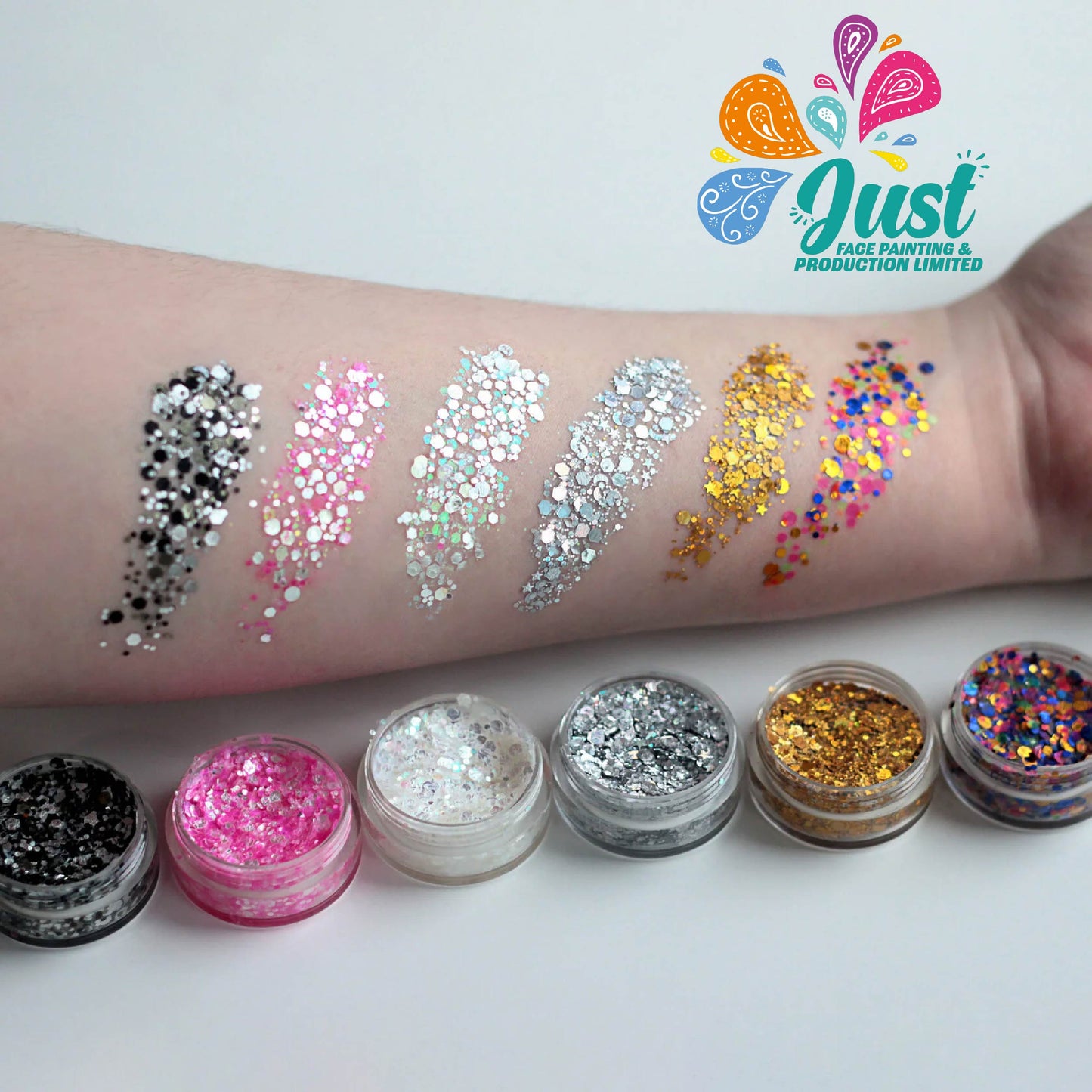 Unicorn Glitter - Cream-Glitter Unicorn Sunbeam - Golden Orange Color
