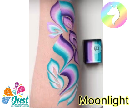 Unicorn Split Cake 30g - Аквагрим Unicorn Face Painting Moonlight