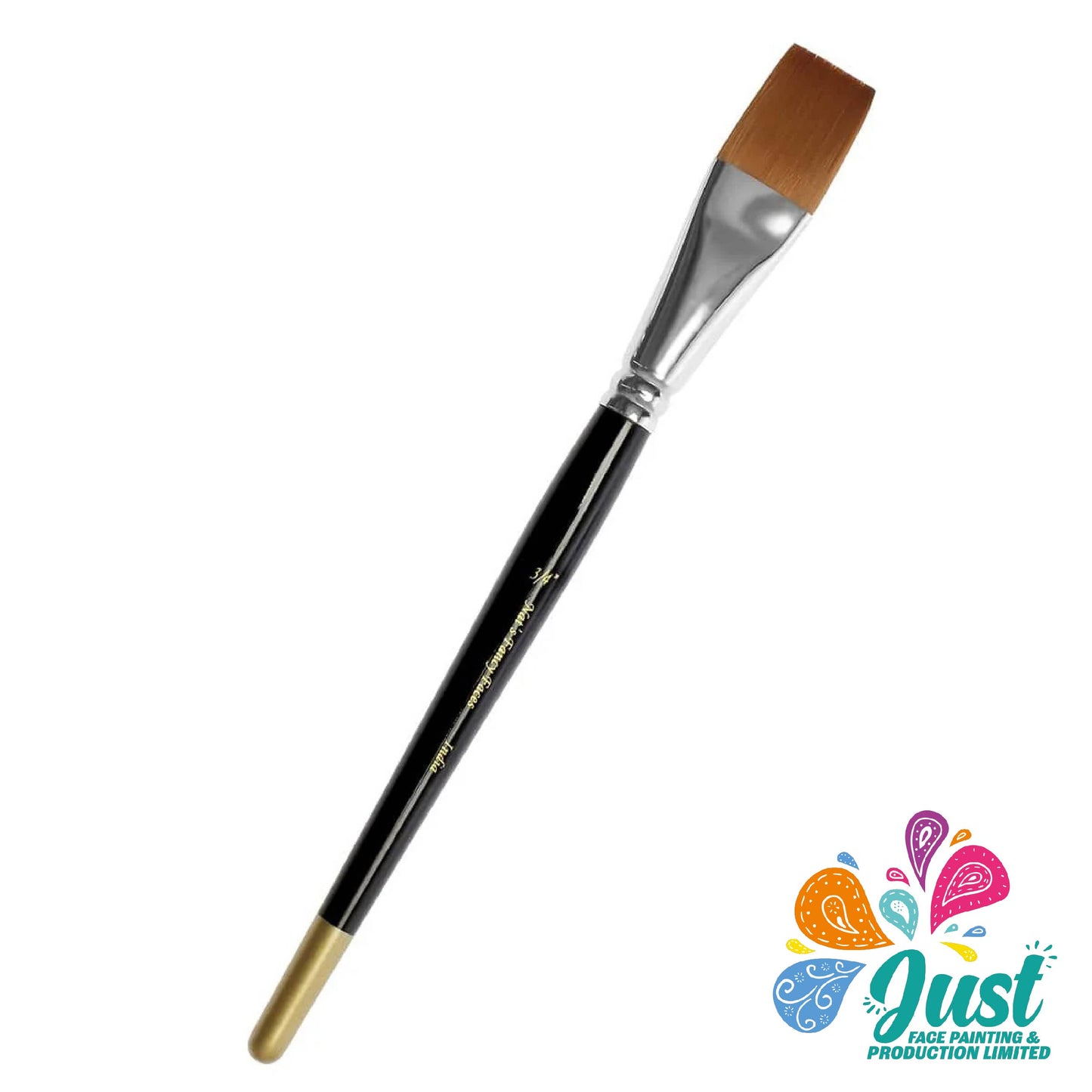 Fusion brush - Natalee Davies's Gold Edition Brush 3/4 Flat Stroke