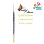 Fusion brush - Natalee Davies's Gold Edition Brush #3 Round