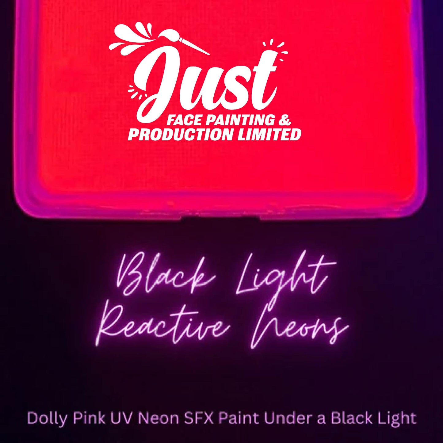 GTX Face Paint - Dolly Pink - NEON - 60 g (UV effect)