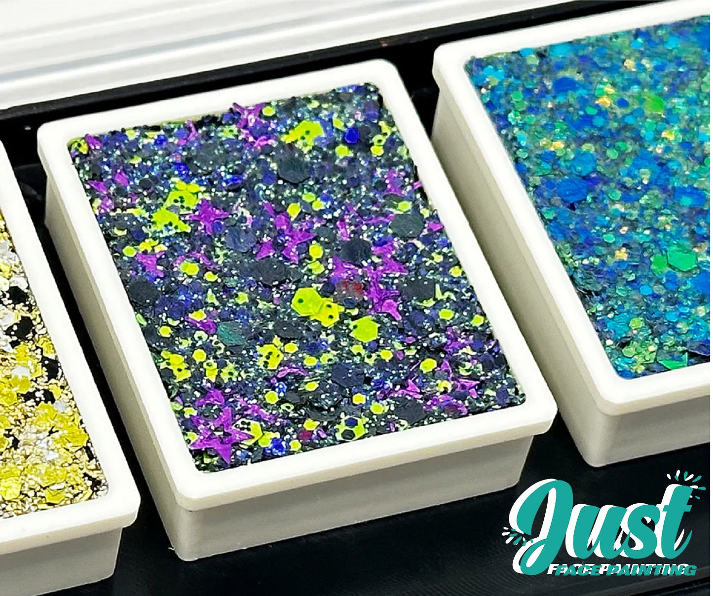 Vivid Gleam Glitter Cream Palette - Nocturnal (6 colours) - Halloween