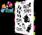 Glitter & Ghouls Stencils - Oh Baby!