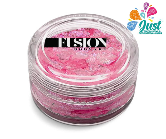 Fusion Body Art | Glitter Cream - Pink Butterfly 10mL (Pink)