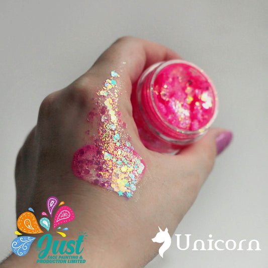 Unicorn Glitter - Gel glitter Unicorn Pink Flamingo