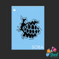 Proaiir Stencils - QEZ 083- Zombie teeth Stencil