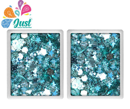 Vivid Glitter Glitter Cream - REFILLS for Glitter Cream Palette - Angelic Ice