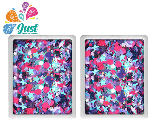 Vivid Glitter Glitter Cream - REFILLS for Glitter Cream Palette - Blazin Unicorn