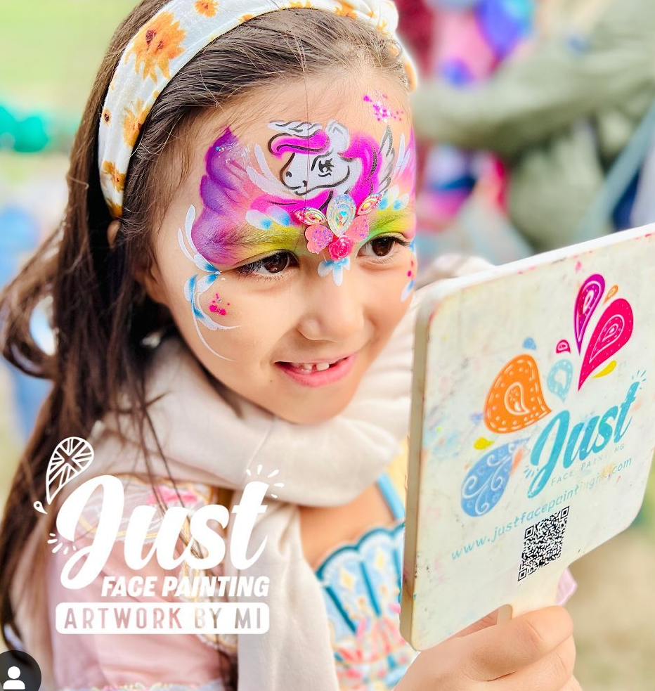 Glitter & Ghouls Stencils - Build a Unicorn Tattoo