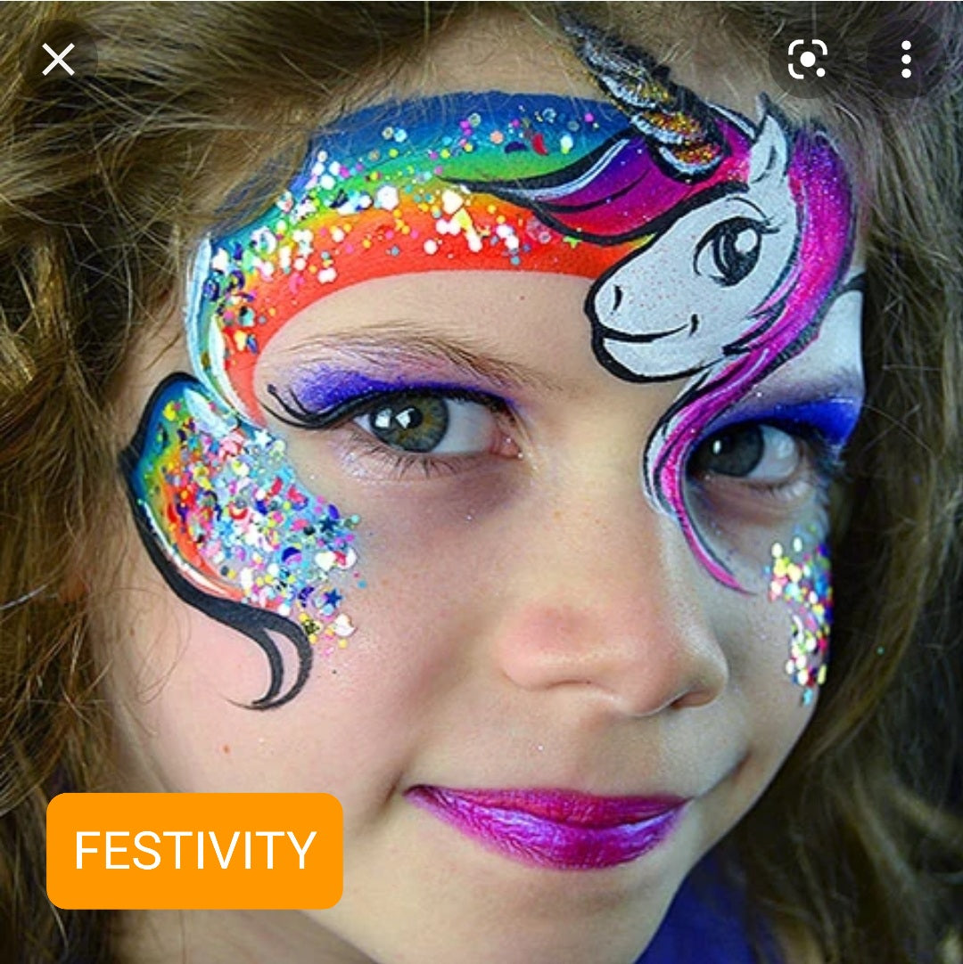 Vivid Gleam Glitter Cream Palette - VIVID Dream (6 colours)