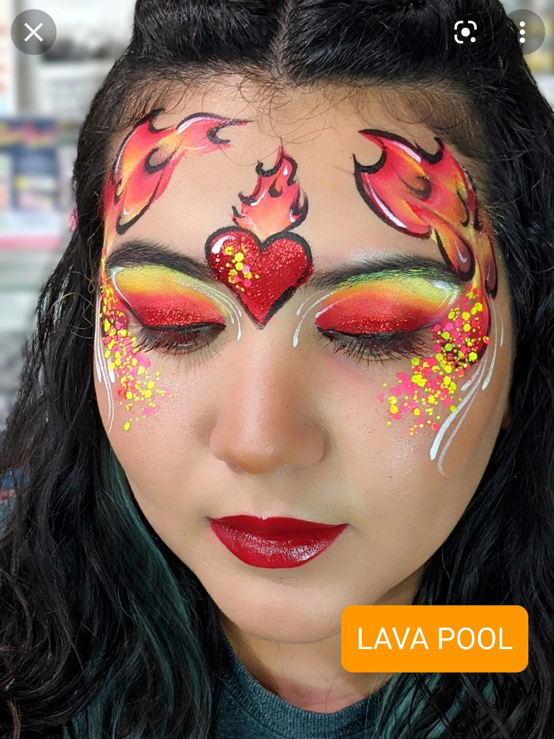 Vivid Gleam Glitter Cream Palette - Let's Party (12 colours)