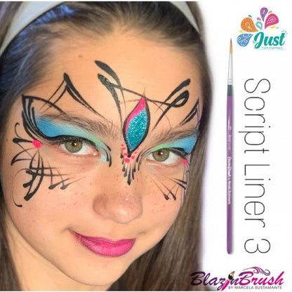 Blazin Brush - Script Liner 3