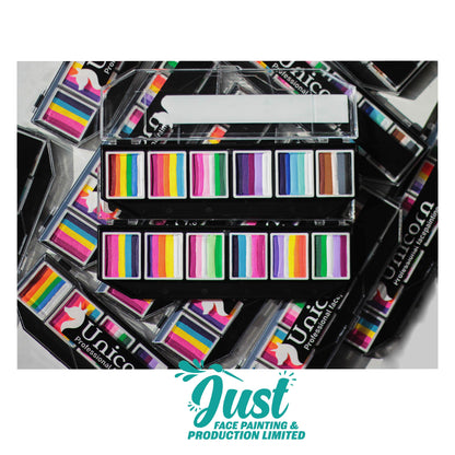 Unicorn Palette - Аквагрим Unicorn Face Painting - Summer Shine Palette 6x10g
