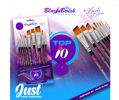 Blazin Brush - Set of Top 10  (10 brushes)