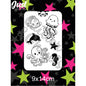 Glitter & Ghouls Stencils - Under the sea