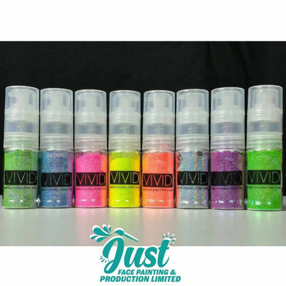 Vivid Gleam Fine Glitter - Fine Mist Glitter Spray Pump 14ml (1pc / 6 pcs set)