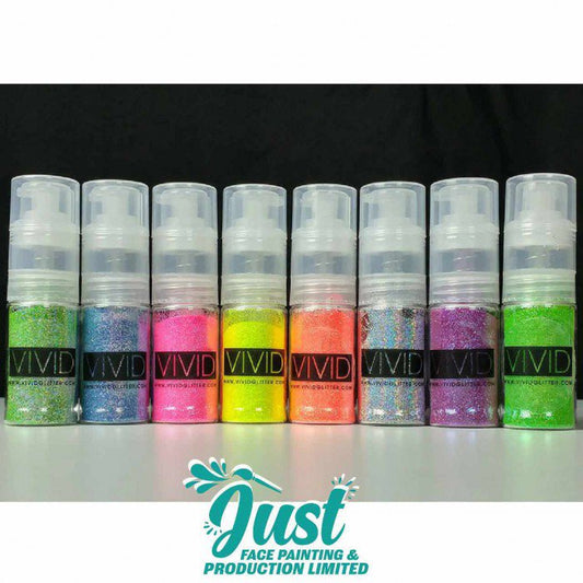 Vivid Gleam Fine Glitter - Fine Mist Glitter Spray Pump 14ml (1pc / 6 pcs set)