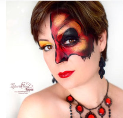 Superstar - Aqua Face- and Bodypaint 45G -  Valentine (Shimmer) - Halloween