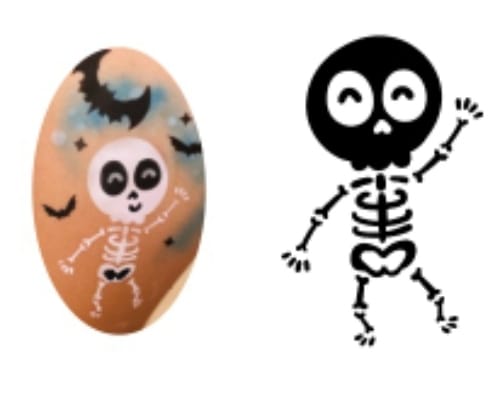 Just Stencils - Halloween Stencils - HA09 - Cool Devil (1 no / 9 nos per set)