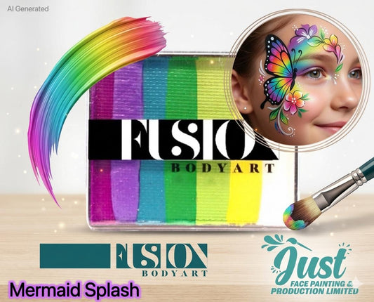 Fusion Rainbow Cake - Mermaid Splash 50g