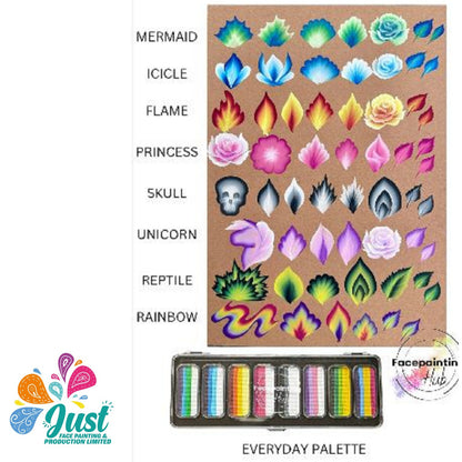 Face Painting Hub Palette - Everyday Palette