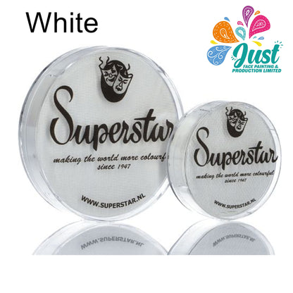 Superstar - Aqua Face- and Bodypaint 45G -  Line White / White
