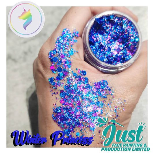 Unicorn Glitter - Cream or Gel -Glitter Unicorn - Winter Princess