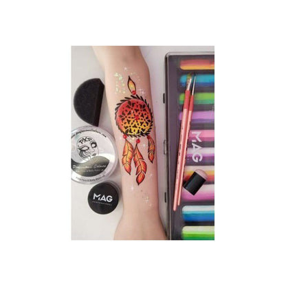 MAG Face Painting - Aquagrim MAG Palette - set of art-cakes stroke 10 pcs x 12 gr