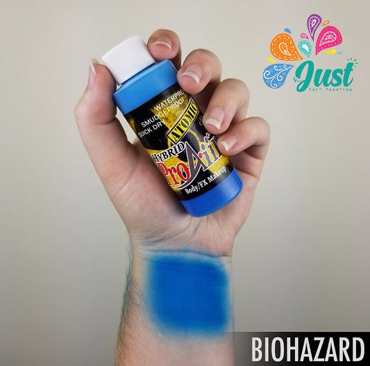 Waterproof - ProAiir Hybrid (2oz) - UV effect - Biohazard Blue