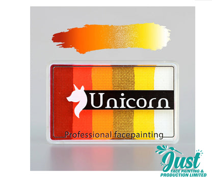 Unicorn Split Cake 50g - Аквагрим Unicorn Face Painting Bright Tiger