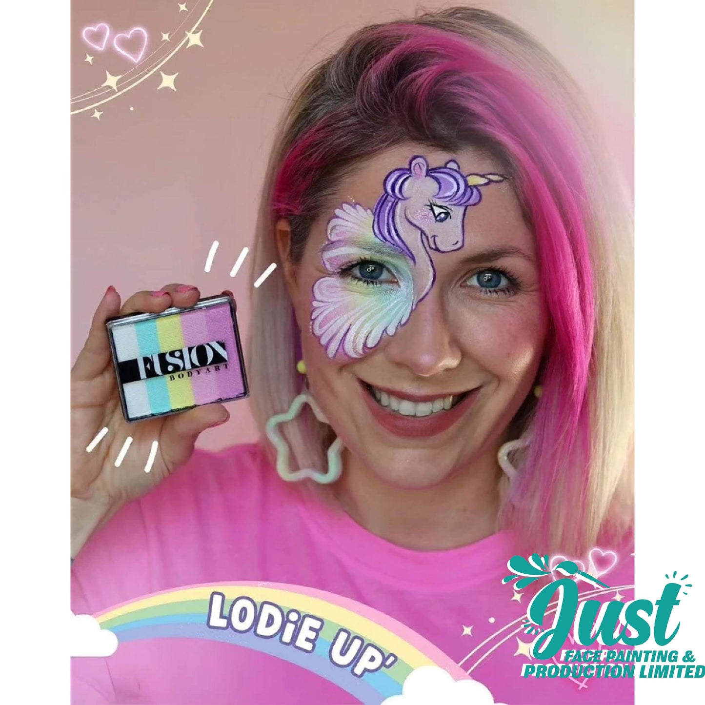 Fusion Rainbow Cake - Cotton Candy 40g