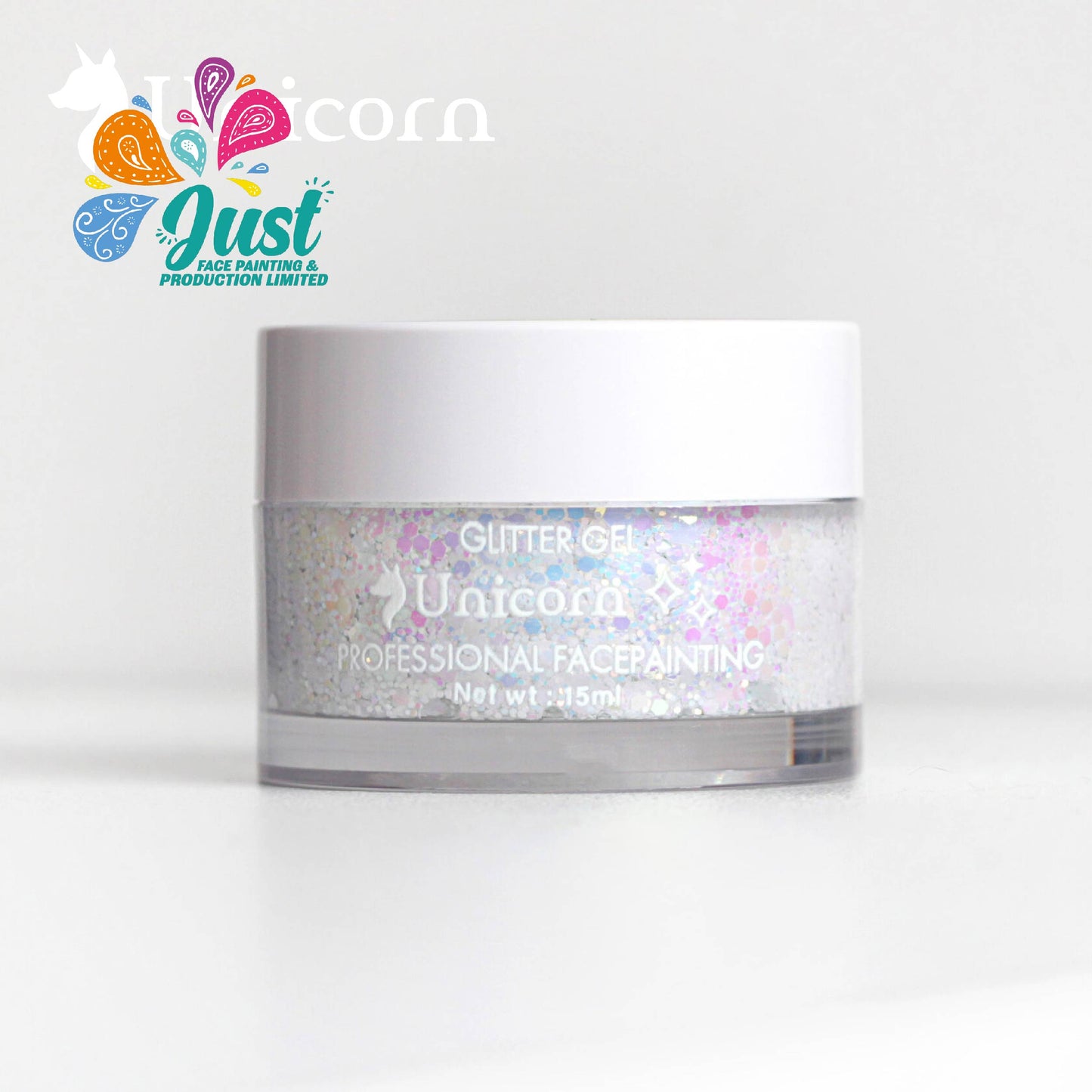 Unicorn Glitter - Cream-Glitter Unicorn - Snow Ball (one no.)