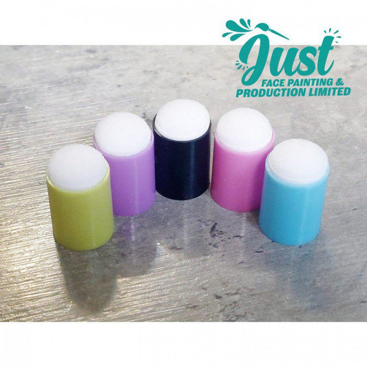 Just Finger Dabber sponge set with different colour (5 pcs)