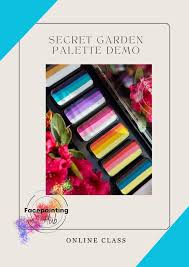 Face Painting Hub Palette - Secret Garden Palette