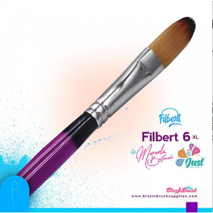 Blazin Brush - Filbert 6 XL