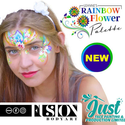 Fusion Spectrum Palette - Leanne's Rainbow Flower Palette