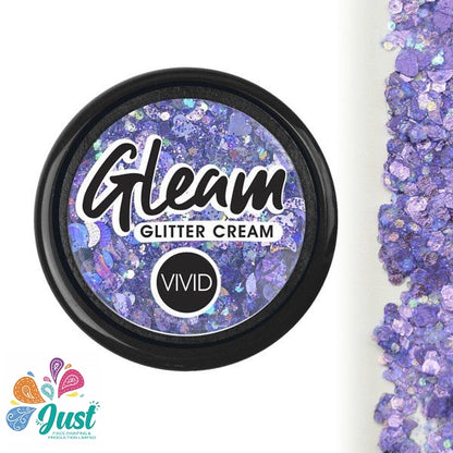 Vivid Glitter Glitter Cream - Purpose - Gleam Chunky Glitter Cream (10g)
