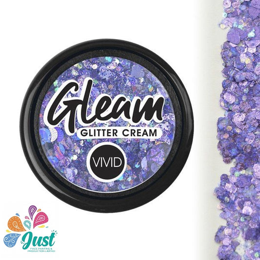 Vivid Glitter Glitter Cream - Purpose - Gleam Chunky Glitter Cream (10g)