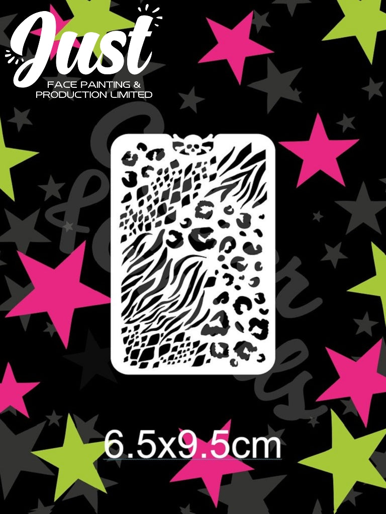 Glitter & Ghouls Stencils - Wild Graffiti Petite
